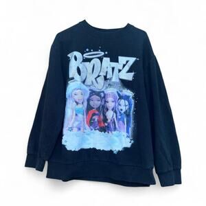 Bratz dolls sweatshirt glitter print